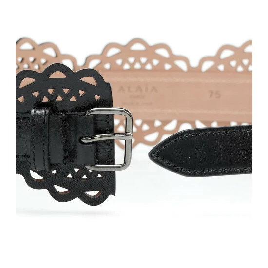 Alaïa Laser-cut Leather Belt - Image 2
