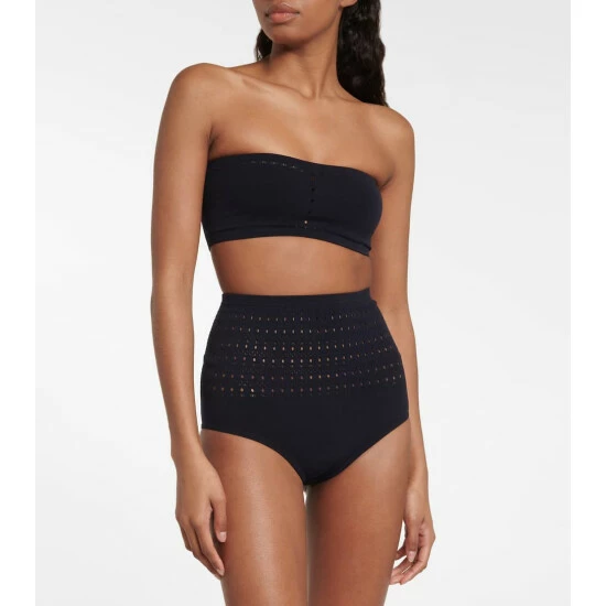 Alaïa Vienne Seamless Knitted Bikini
