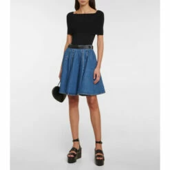 Alaïa Off-shoulder Knit Bodysuit