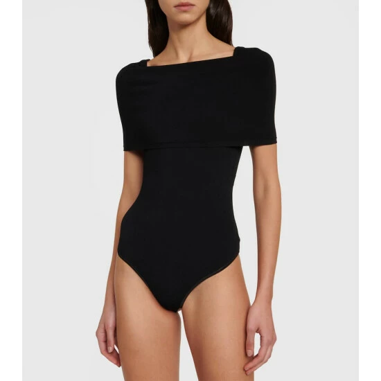 Alaïa Off-shoulder Knit Bodysuit - Image 2