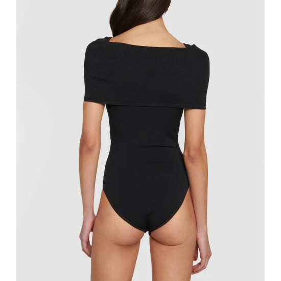 Alaïa Off-shoulder Knit Bodysuit - Image 3