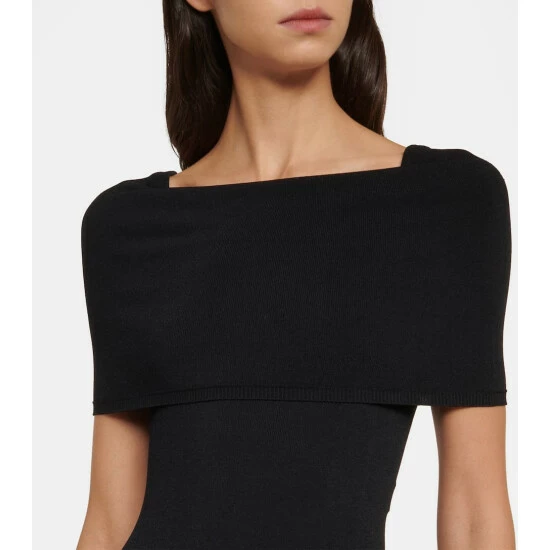 Alaïa Off-shoulder Knit Bodysuit - Image 4