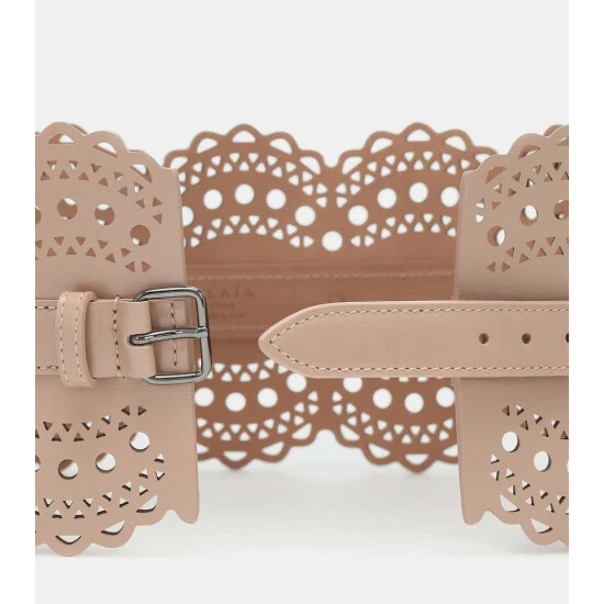 Alaïa Leather Corset Belt - Image 2