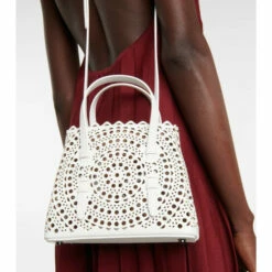 Alaïa Le Mina 20 New Vienne Leather Tote Bag