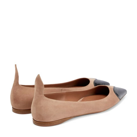 Alaïa Le Cœur Suede Ballet Flats - Image 2