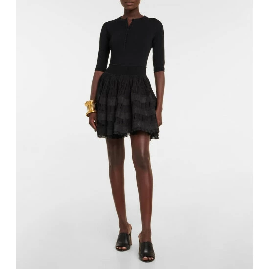 Alaïa Crinoline Miniskirt