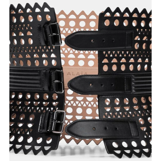 Alaïa Vienne Leather Corset Belt - Image 3