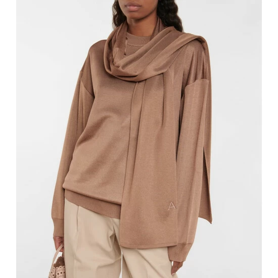 Alaïa Embroidered Scarf