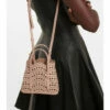 Alaïa Le Mina 16 Vienne Wave Leather Tote Bag