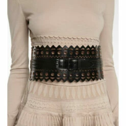 Alaïa Leather Corset Belt