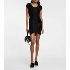 Alaïa Off-shoulder Minidress