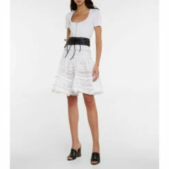 Alaïa Zipped Knit Minidress