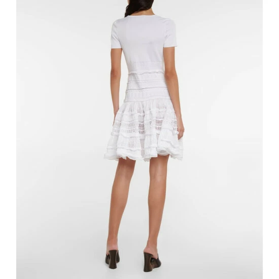 Alaïa Zipped Knit Minidress - Image 2