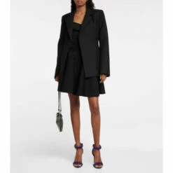 Alaïa La Bombe 90 Suede Sandals