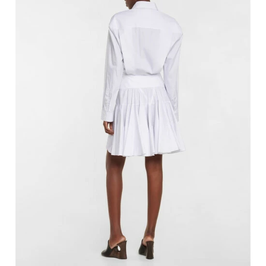 Alaïa Cotton Shirt Dress - Image 2