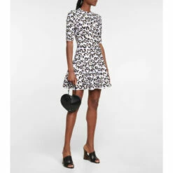 Alaïa Leopard-print Minidress