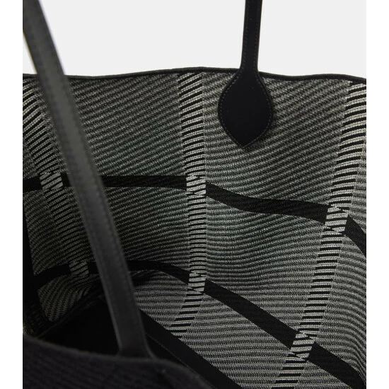 Alaïa Large Checked Tartan Tote Bag - Image 2