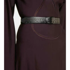 Alaïa Laser-cut Leather Belt