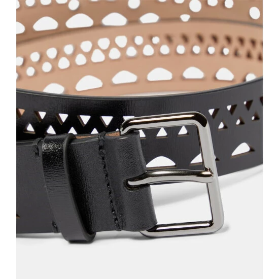 Alaïa Laser-cut Leather Belt - Image 2