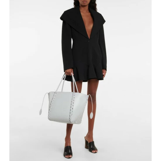 Alaïa Hooded Wool Minidress