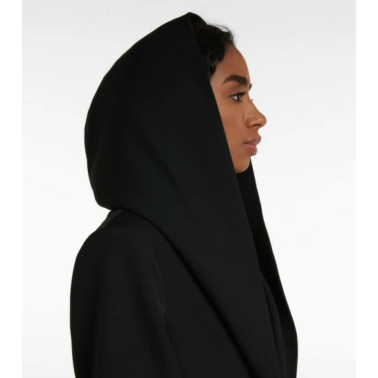 Alaïa Hooded Wool Minidress - Image 4