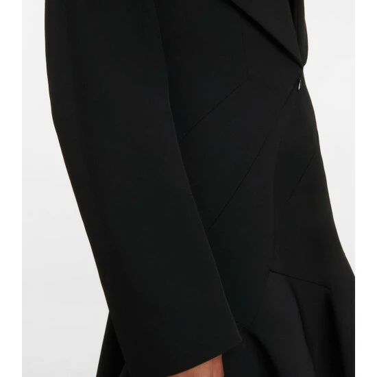 Alaïa Hooded Wool Minidress - Image 5