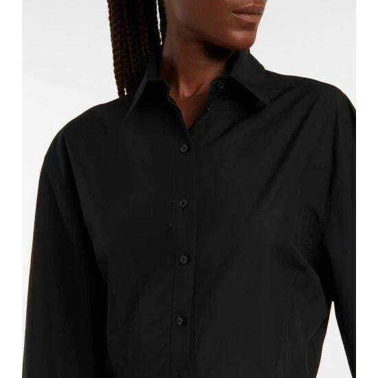 Alaïa Cotton Poplin Shirt Dress - Image 3