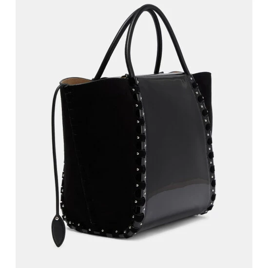 Alaïa Hinge Medium Patent Leather Tote - Image 3