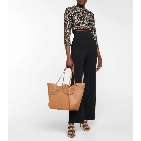 Alaïa Leopard-print Jacquard Cardigan