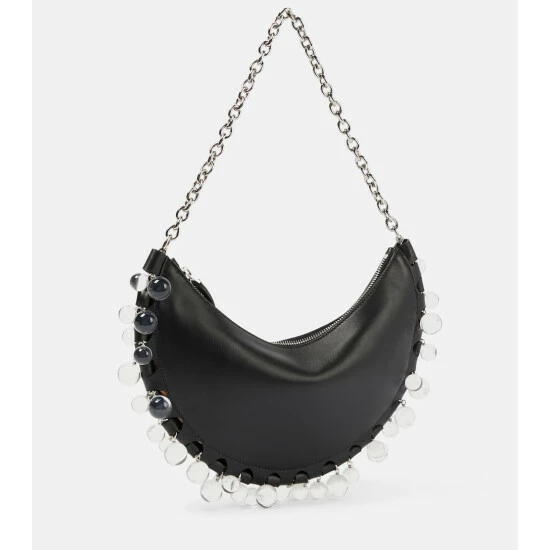 Alaïa Le Demi-Lune Small Leather Shoulder Bag - Image 3