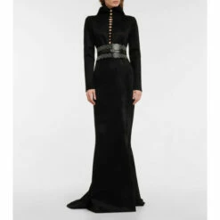 Alaïa Wool-blend Gown