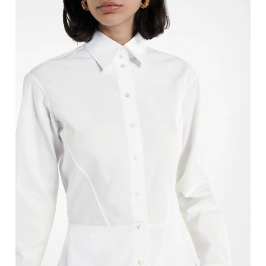 Alaïa Cotton Poplin Shirt - Image 4