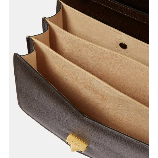 Alaïa Le Papa Medium Leather Crossbody Bag - Image 2