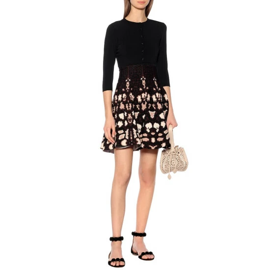 Alaïa Cropped Knit Cardigan