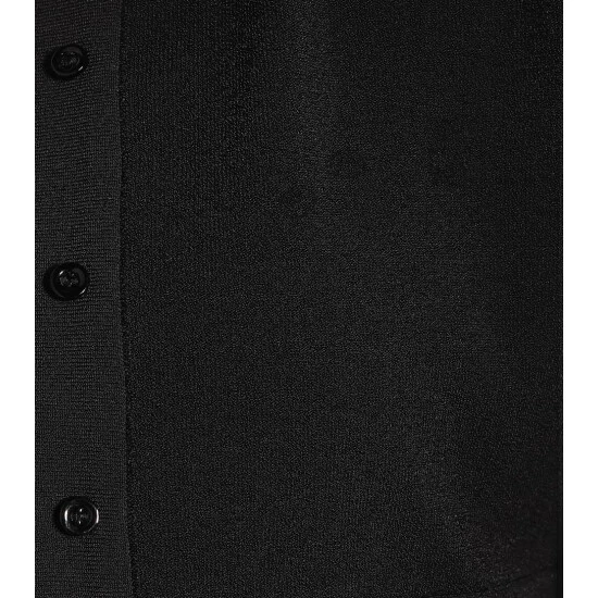 Alaïa Cropped Knit Cardigan - Image 3