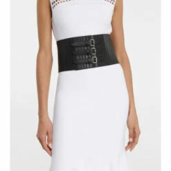 Alaïa Leather Corset Belt
