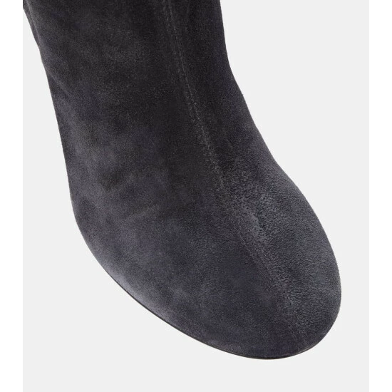 Alaïa Fluide 90 Suede Boots - Image 5