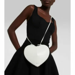 Alaïa Le Coeur Leather Shoulder Bag