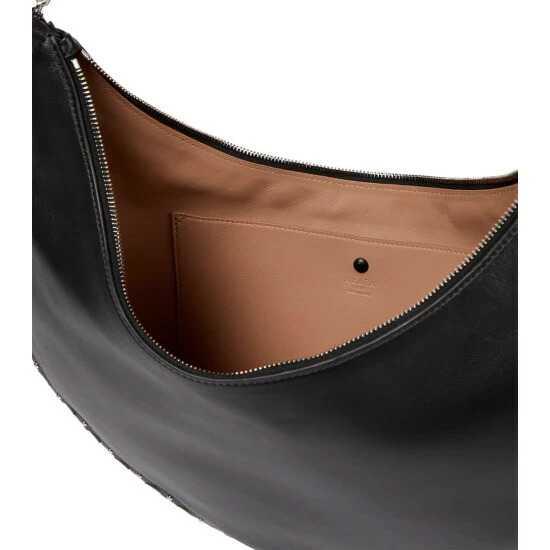 Alaïa Le Demi-Lune Large Leather Shoulder Bag - Image 2
