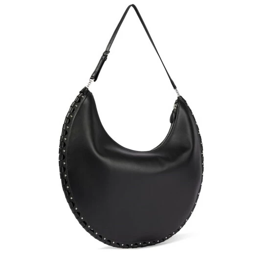 Alaïa Le Demi-Lune Large Leather Shoulder Bag - Image 3