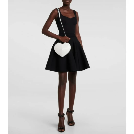 Alaïa Le Coeur Leather Shoulder Bag - Image 4